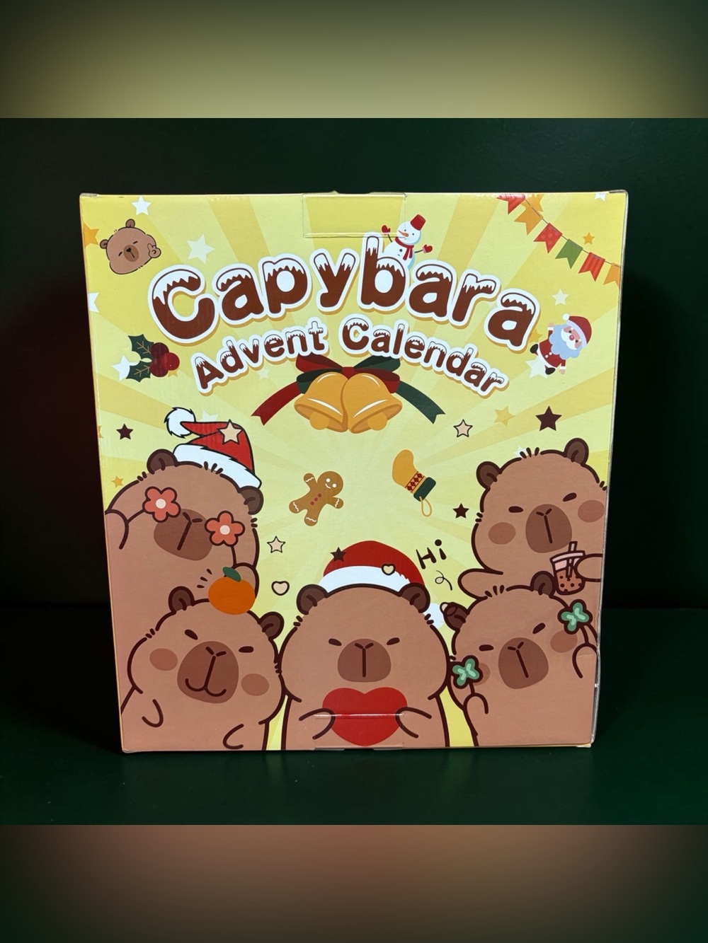 Christmas Advent Calendar - Capybara Holiday Countdown